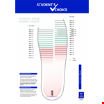 Printable Girls' School Shoe Size Chart - Measure for Perfect Fit example document template