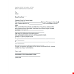 Proof of Funds Letter Template: Authorized, CTR-Optimized example document template