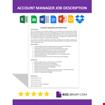 account-manager-job-description