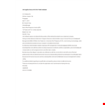 Job Application Letter For Fresh Graduate example document template