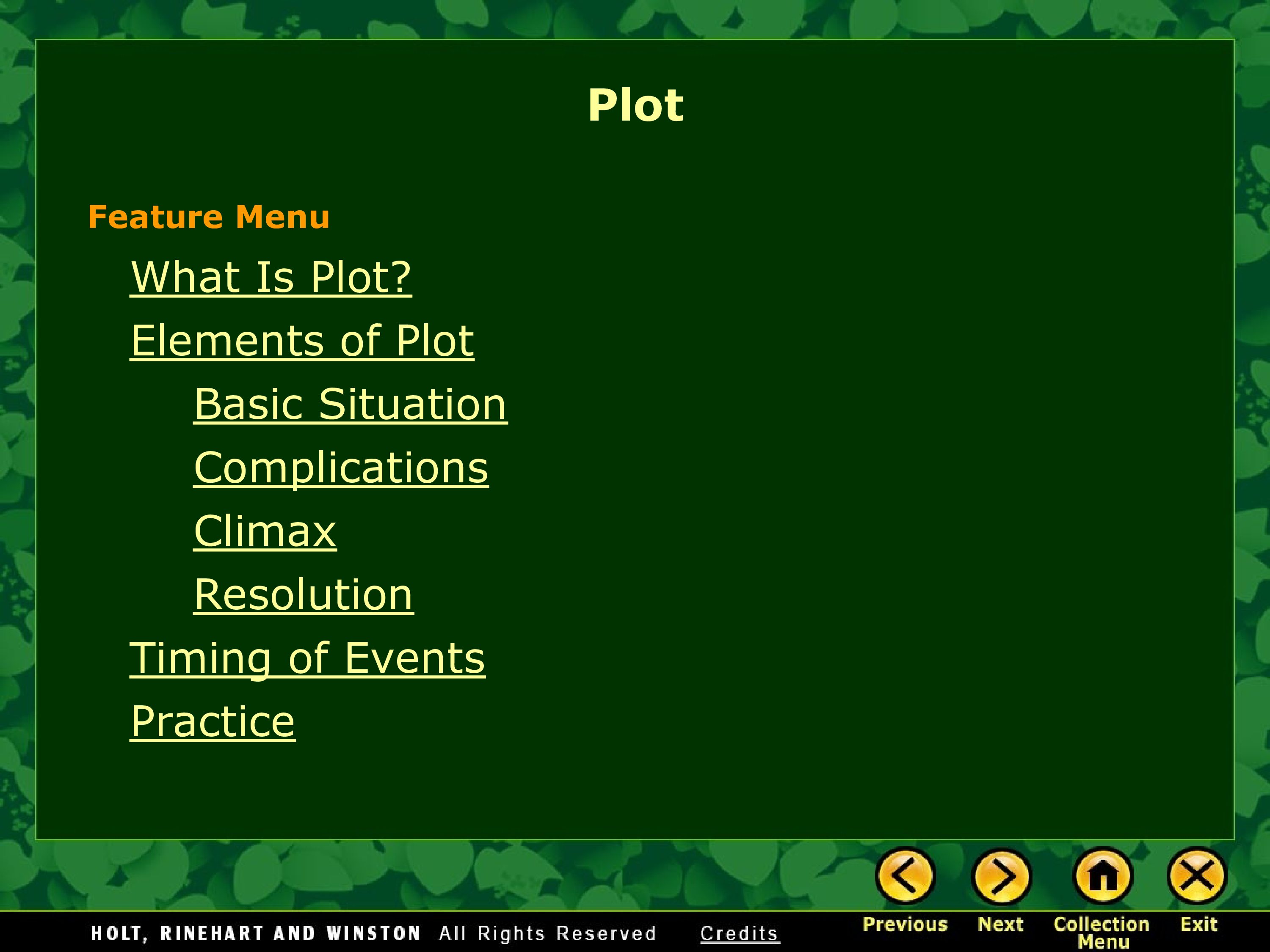 create your own plot with our basic plot diagram template - situation & events included template