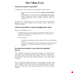 College Graduate Essay Sample – Impressive Application, Admission Essay, and Mentee Essays example document template 
