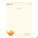 Create a Professional Letterhead - Customizable & Printable in Minutes example document template