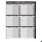 Create a Personalized Workout with Our Template example document template