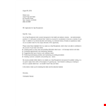 Job Application Letter For Spa Receptionist example document template