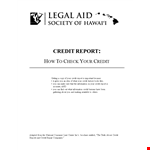 Credit Repair Letter Template example document template 