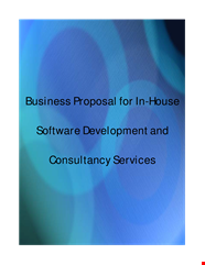 Software Development Business Plan