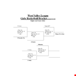 Tournament Bracket Template - Organize Your Next Tournament | Tuesday example document template