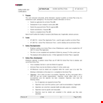 Safety Audit Action Plan example document template