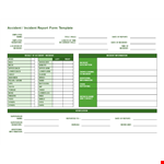 Police Report Template - Create Professionally Detailed Incident Reports example document template