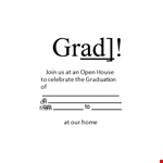Customize Your Graduation Celebrations with Our Invitation Templates example document template