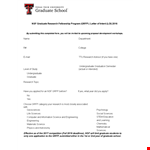 Research Application: Effective Letter of Intent example document template 