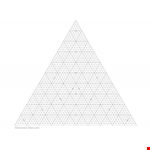 Printable Triangular Graph Paper example document template