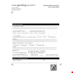 Education Reimbursement Form Template - Request Account Reimbursement Documentation & Spending example document template