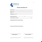 Sewer Employee Overtime Authorization Form example document template