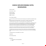 cancel-non-refundable-hotel-reservation