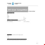 Project Letter of Intent - Clear Budget Explained | Dairy Industry example document template