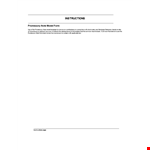 Promissory Note Model Form example document template