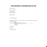Email to Confirm Meeting example document template