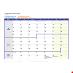 Get Organized with Our Weekly Calendar Template | Amarillo Calendar example document template