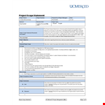 Project Status Report Template - Expertly Covers Scope and Matters of the Subject example document template