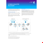 Hybrid Disaster Recovery Plan Example example document template