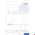 Transform your documents with Nyk Bl Front example document template
