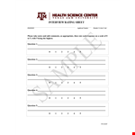 Interview Rating example document template 