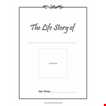 The Life Story example document template