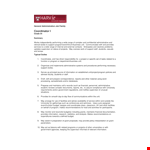 Generic Coordinator Job Description example document template