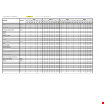 Restaurant Cleaning Schedule Format example document template