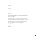 Formal Proposal Rejection Letter example document template