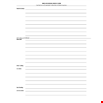 Job Work Order Form example document template