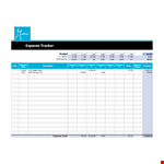 Expense Tracking Excel Template example document template