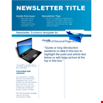 Free Newsletter Template | Customizable and Responsive example document template