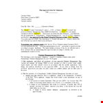 Volunteer Disapproval Letter example document template 