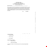 Graduate Teaching Peer Feedback Form example document template