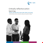 Sample Action Learning - Social Practice for Critical Action example document template