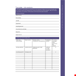 Recruitment Job Analysis: General Analysis and Review example document template