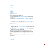 Outstanding Demand Letter Template example document template 