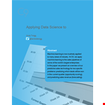 Sales Pipeline Forecast Template example document template