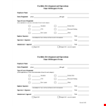 Time Off Request Form Template - Easy and Efficient Employee Leave Management example document template 