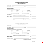 Time Off Request Form Template - Easy and Efficient Employee Leave Management example document template