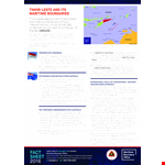 One Page Fact Sheet Template - International Maritime Boundaries example document template