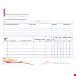 Project Planning Template - Streamline Your Project with Drivers for Continuous Improvement example document template