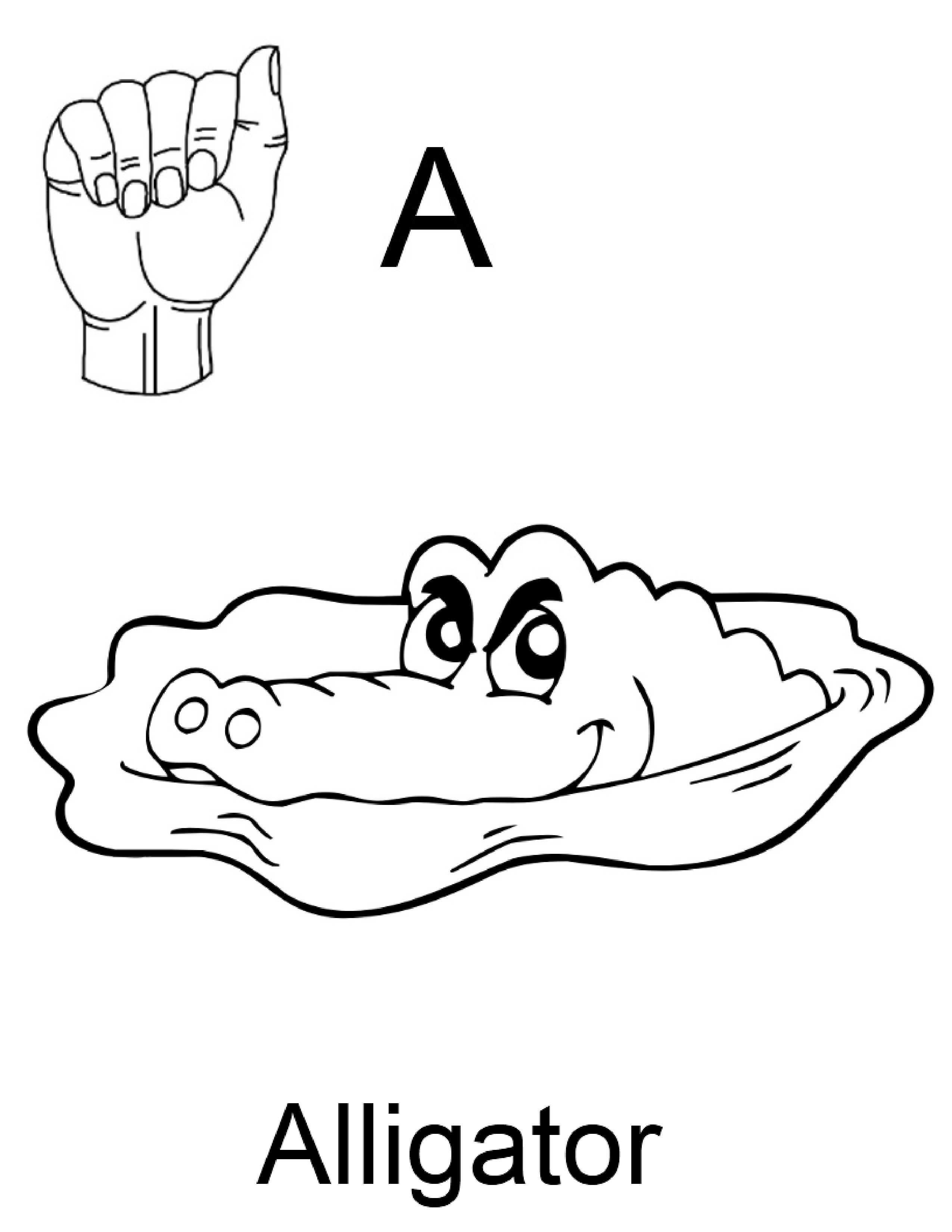 Printable Baby Sign Language Chart