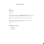 Club Membership example document template