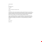 Effective Business Introduction Letter | Salesperson Template example document template