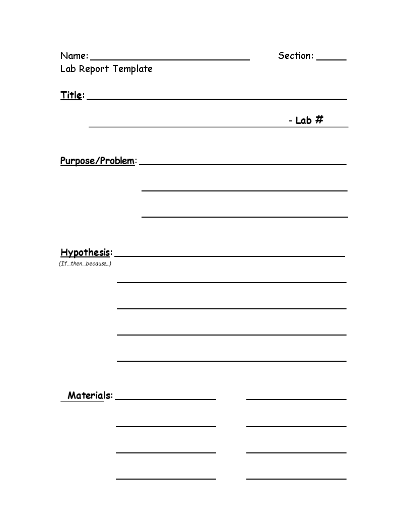 Professional Lab Report Template Create Charts And Tables Easily professional-lab-report-template-create-charts-and-tables-easily