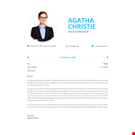 Executive Resume Template Cover Letter example document template